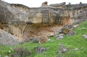 WEST OF MIRDESE VALLEY ILLUSTRATED ROCK SHELTER NO. 1