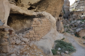 HASANKEYF SOUTH VALLEY ROCK CHURCH WITH ONE-NAVE